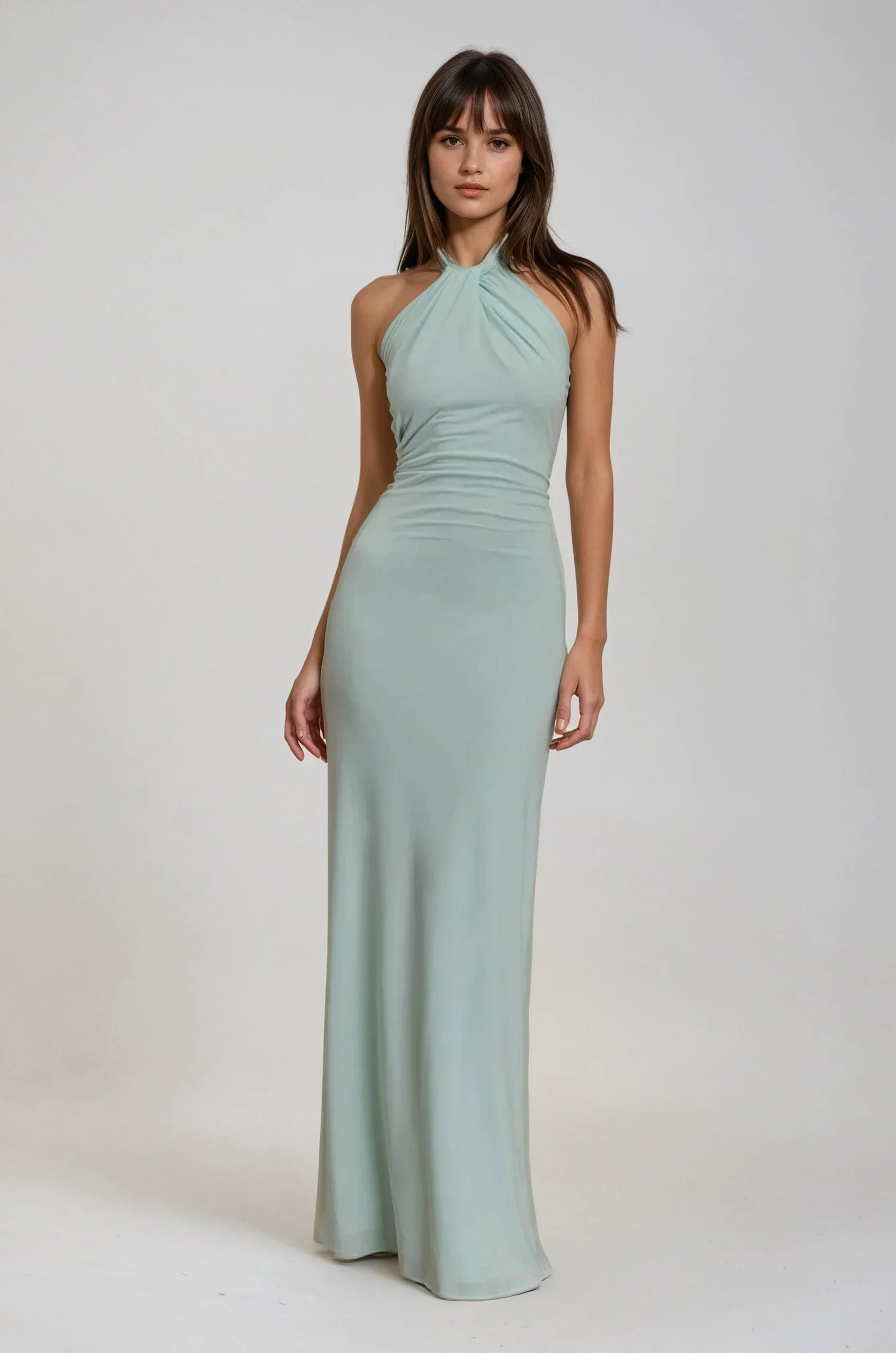 ZUZIA | MAXI NECKHOLDERKLEID