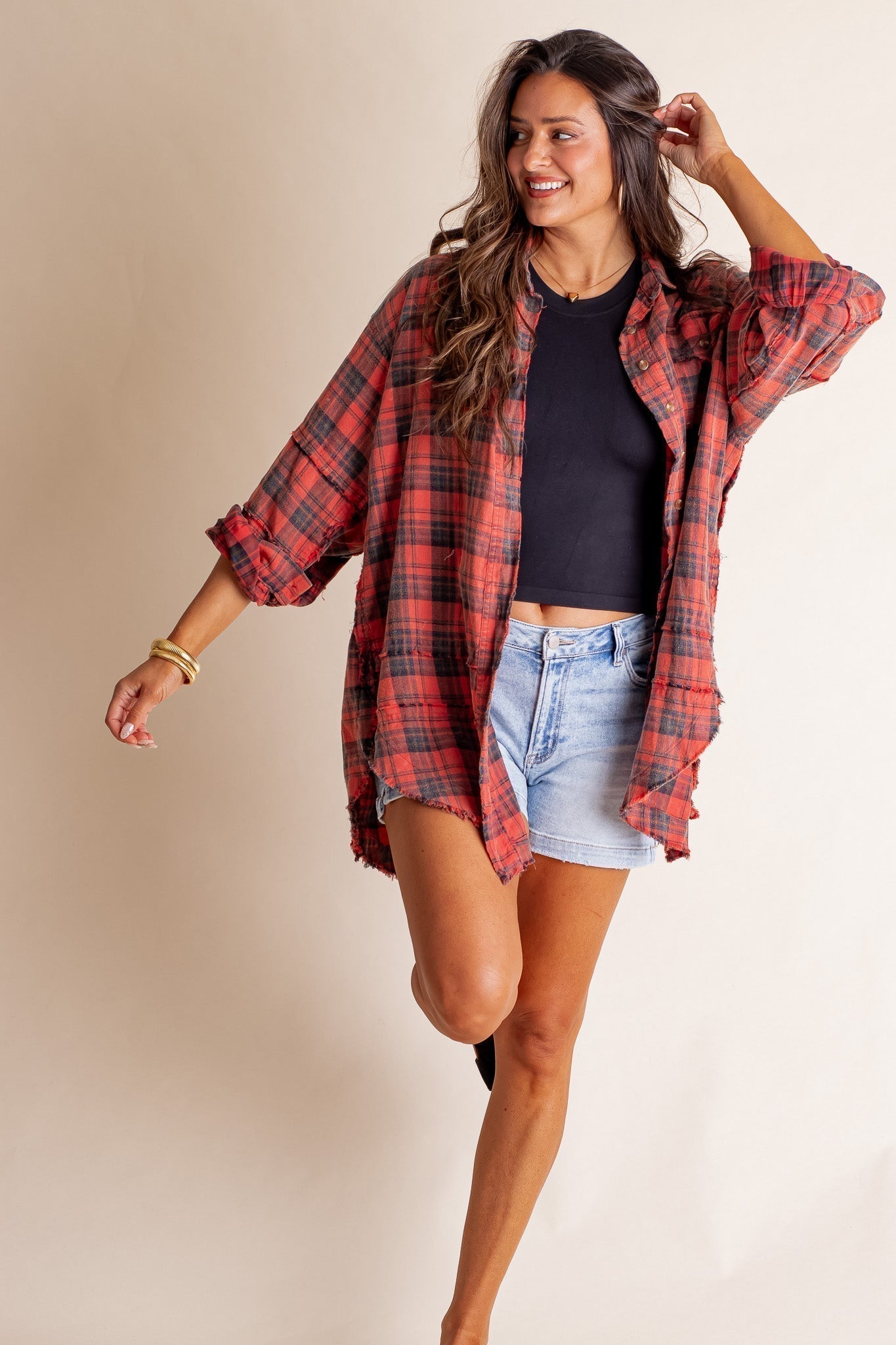 ROSIE™ | FLANELLBLUSE